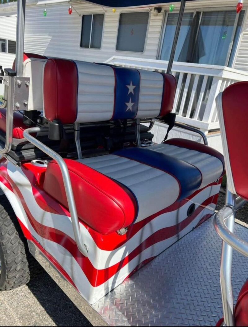 American made Club Car Electric Golf Cart. - Image 3