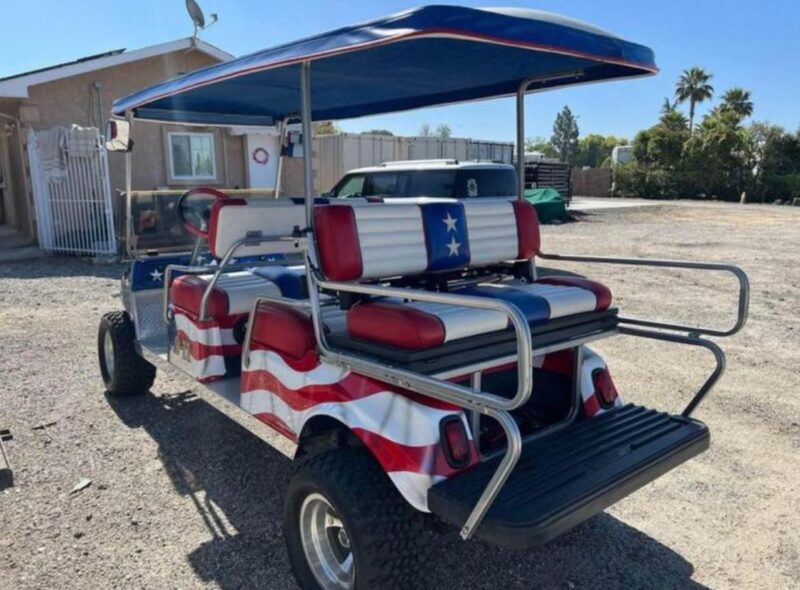 American made Club Car Electric Golf Cart. - Image 9