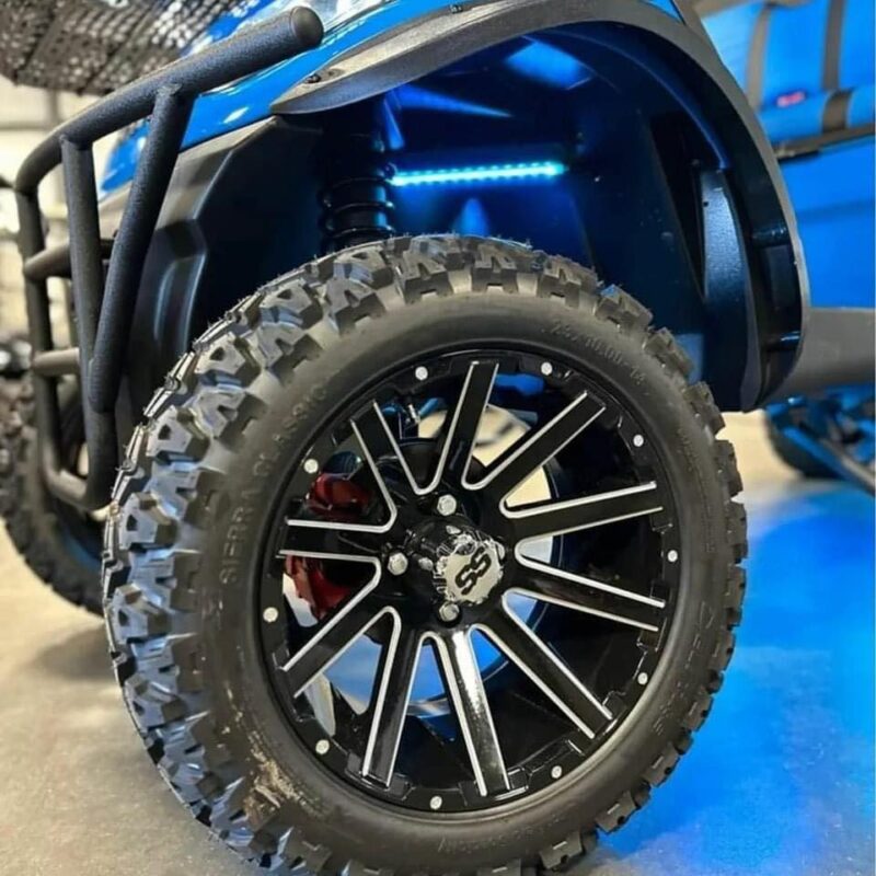Blue 2023 ICON i60L Electric LIMO Golf Cart - Image 7