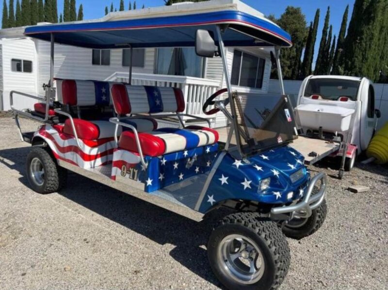 American made Club Car Electric Golf Cart. - Image 11