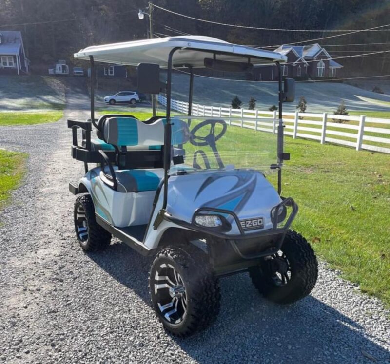 2018 EZGO TXT 48v 2023 batteries - Image 9