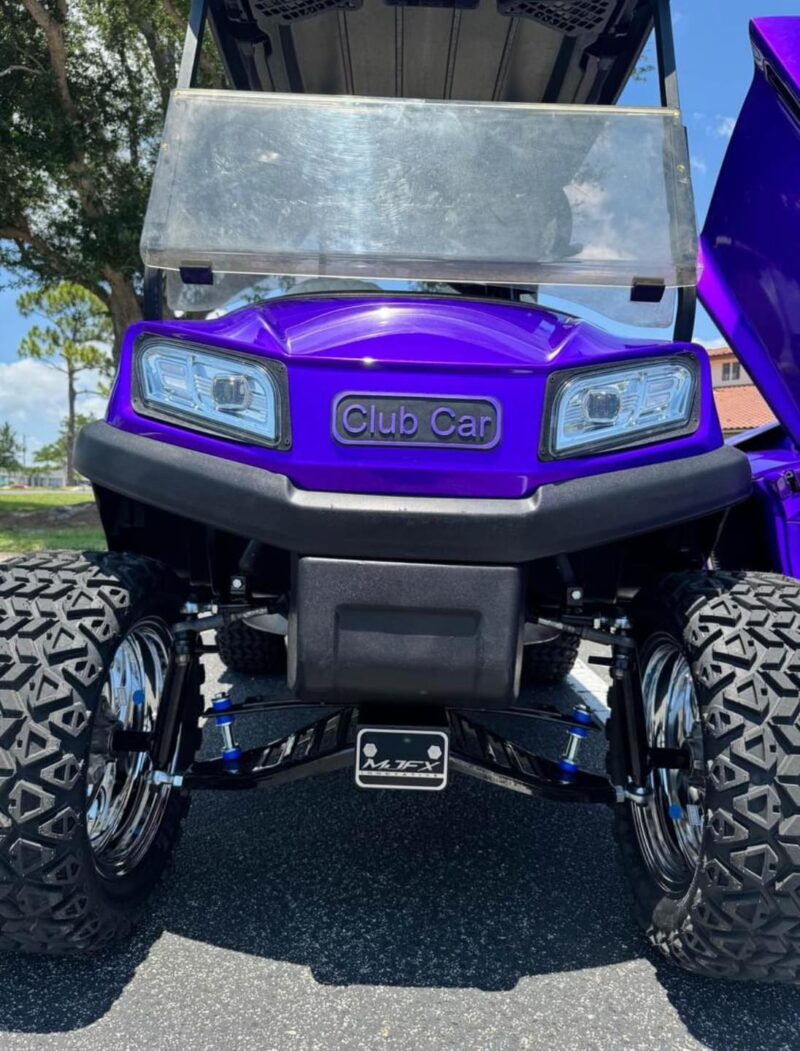 Purple Stunning 2020 Custom club car tempo - Image 3