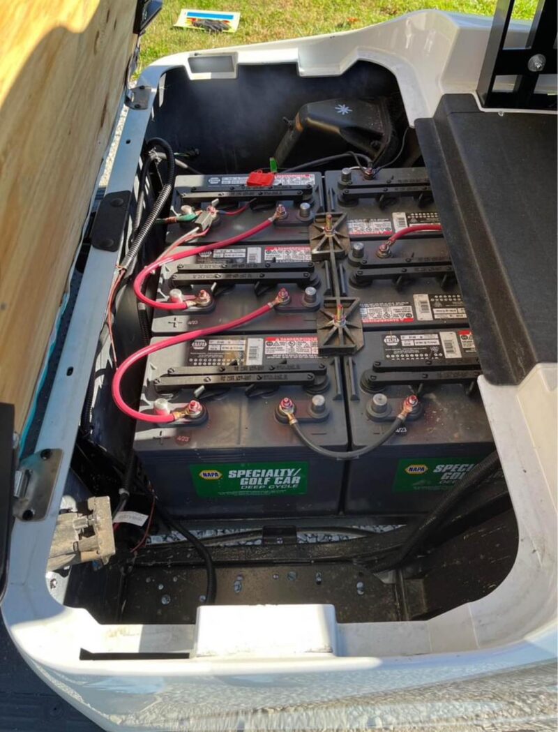 2018 EZGO TXT 48v 2023 batteries - Image 2
