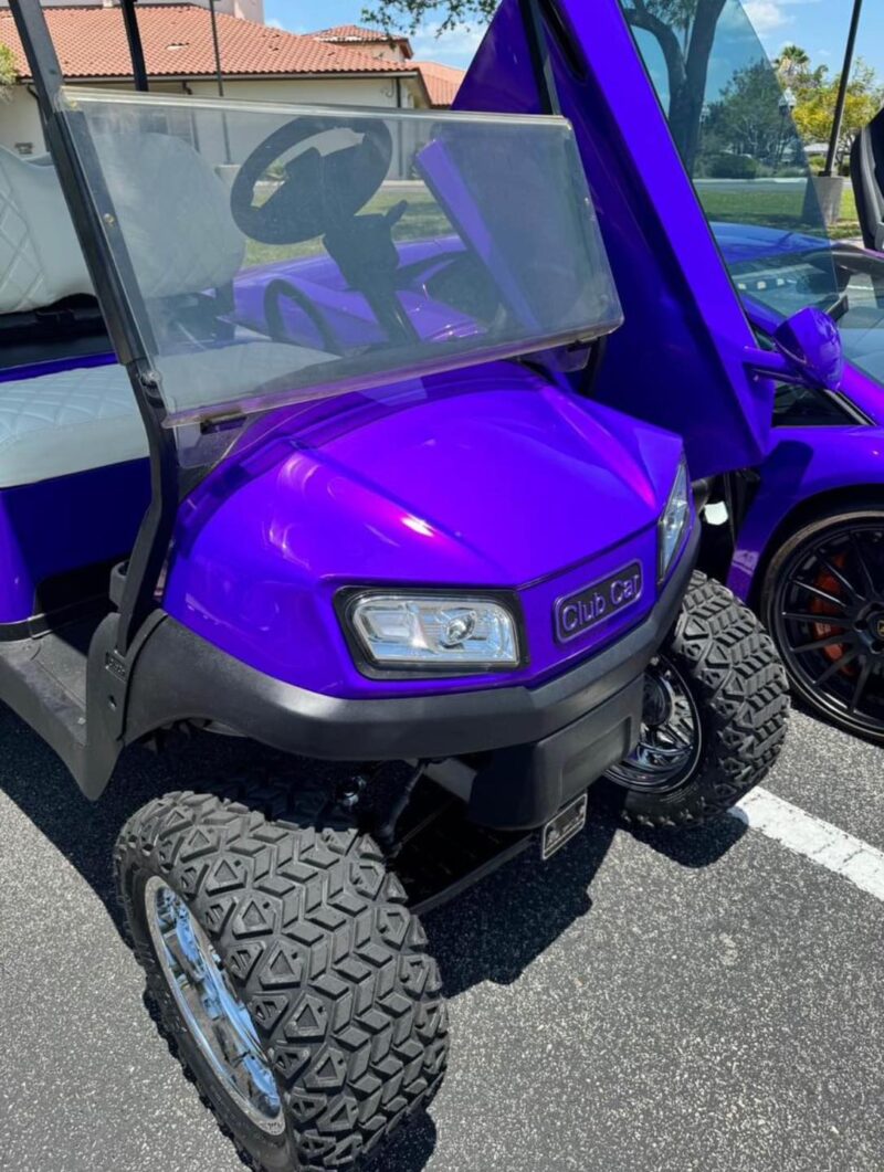 Purple Stunning 2020 Custom club car tempo - Image 11