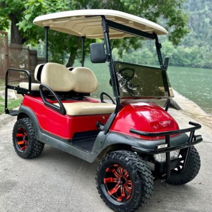 Completely Restored Red 2019 Club Car Precedent