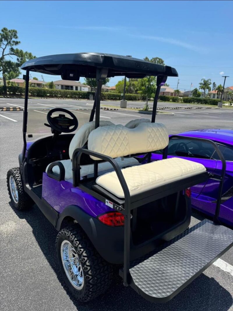 Purple Stunning 2020 Custom club car tempo - Image 5