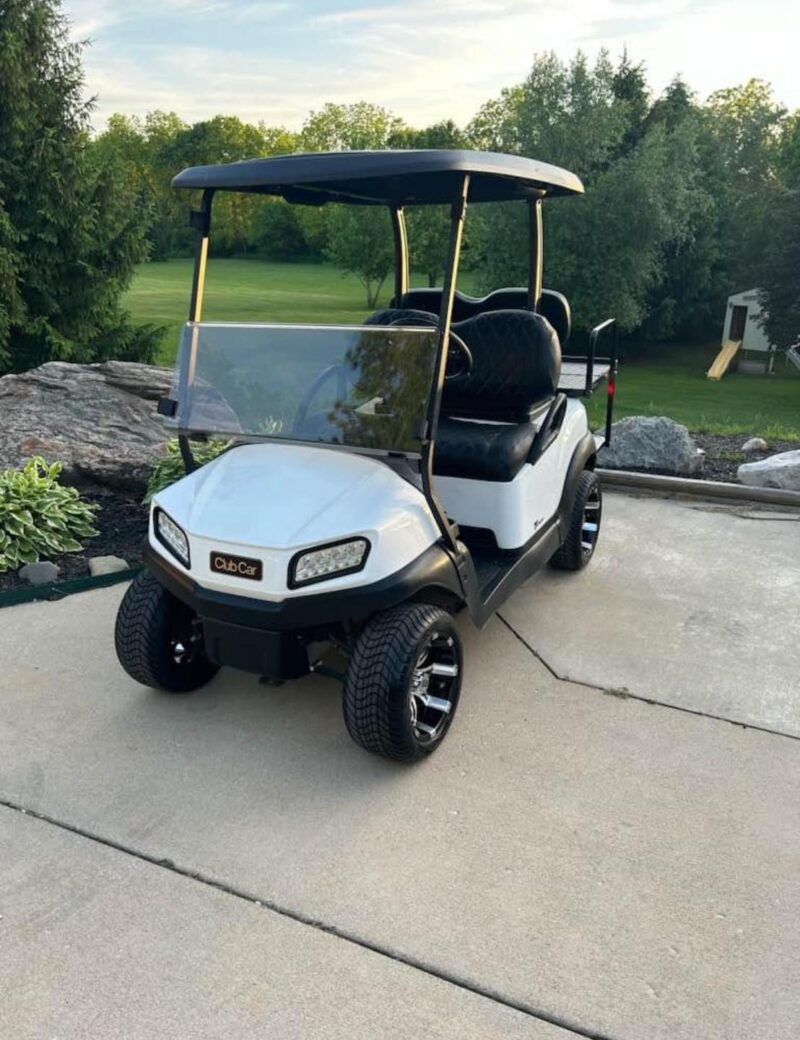 2020 Clubcar Tempo white body 4S