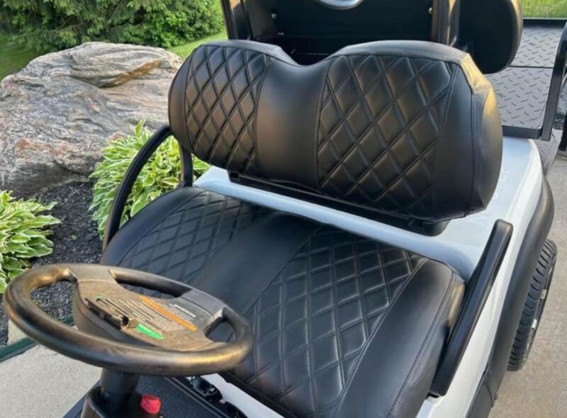 2020 Clubcar Tempo white body 4S - Image 6