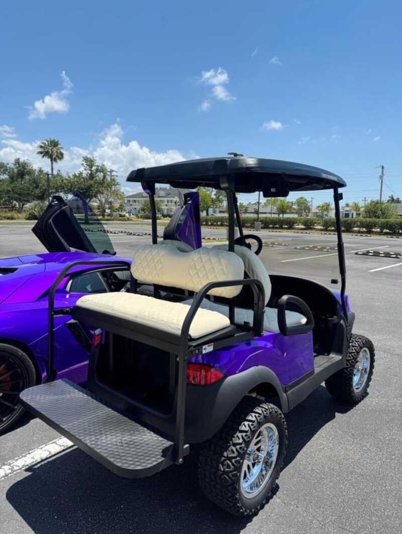 Purple Stunning 2020 Custom club car tempo - Image 10