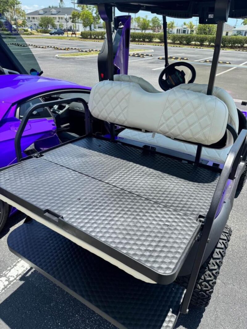 Purple Stunning 2020 Custom club car tempo - Image 9