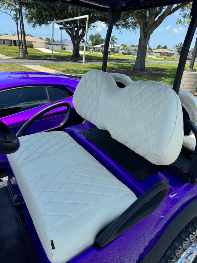 Purple Stunning 2020 Custom club car tempo - Image 6
