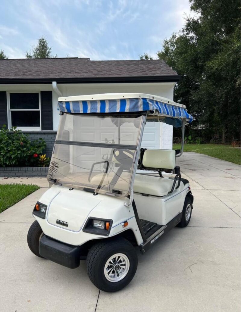 1999 Yamaha gas Golf cart - Image 8