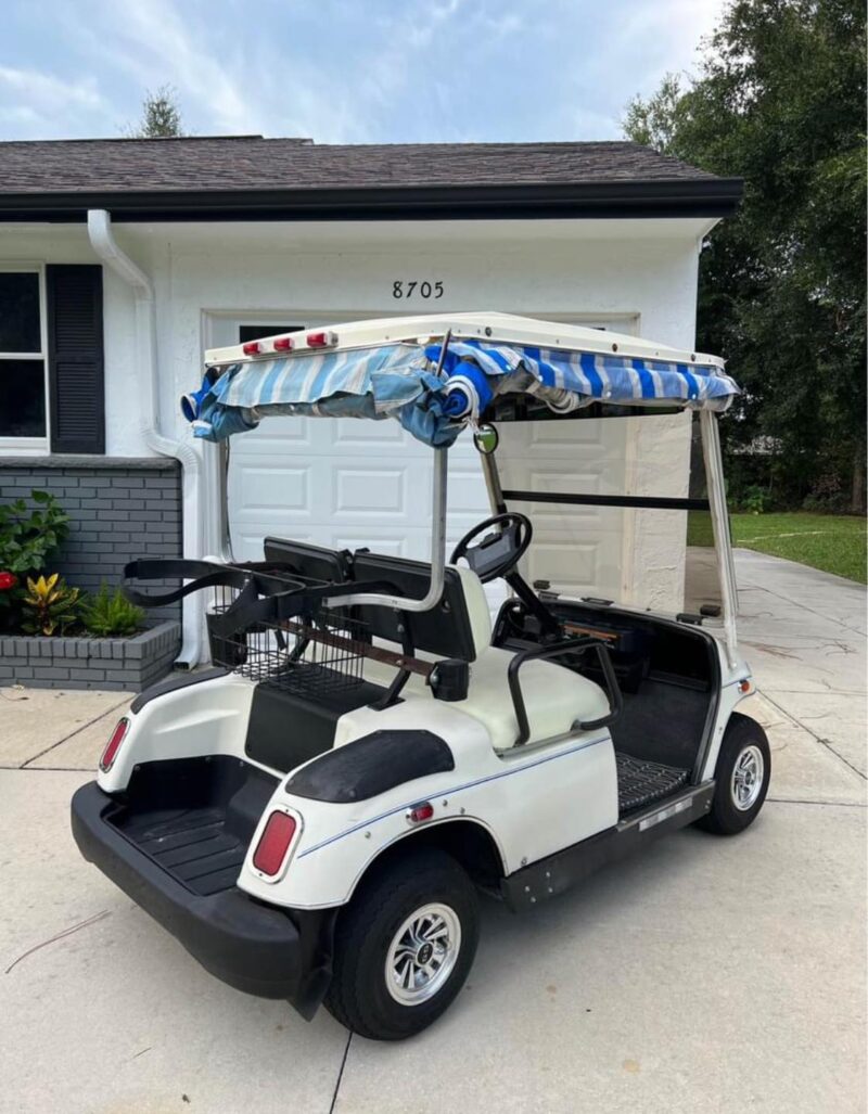 1999 Yamaha gas Golf cart - Image 5
