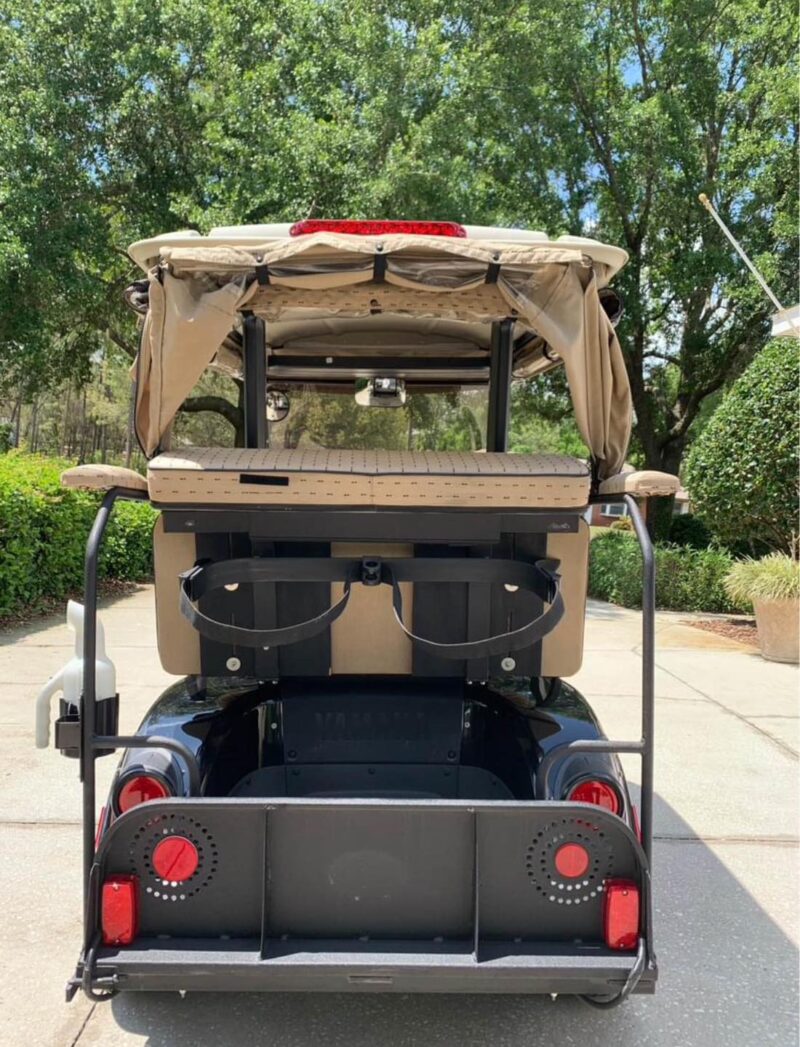 Black 2009 Yamaha Golf cart - Image 4
