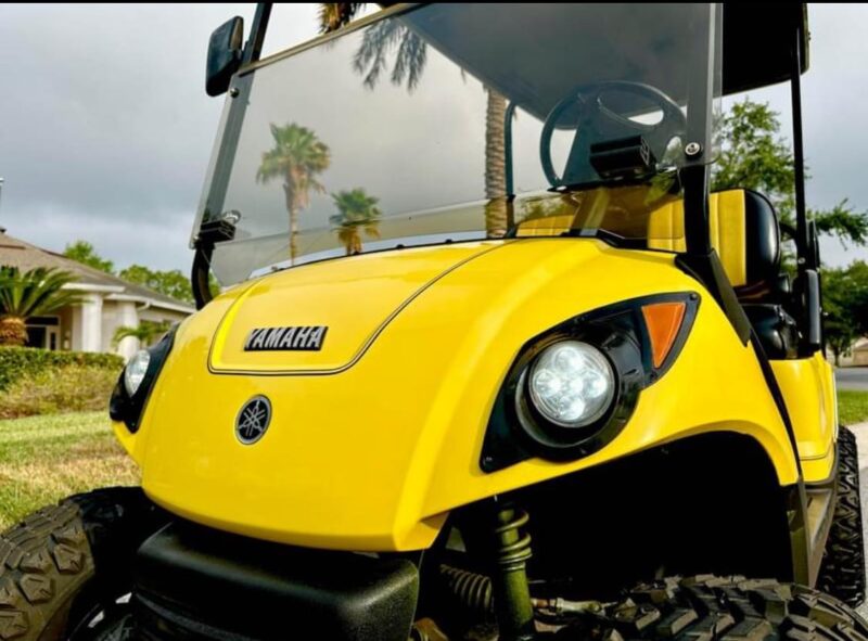 2015 GAS Yamaha LIFTED Golf Cart. - Image 4