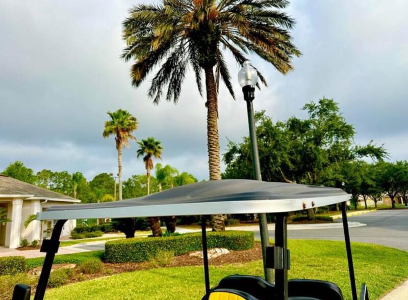 2015 GAS Yamaha LIFTED Golf Cart. - Image 5
