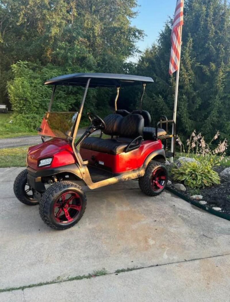Red 2020 Clubcar Tempo 48 Volt. - Image 5