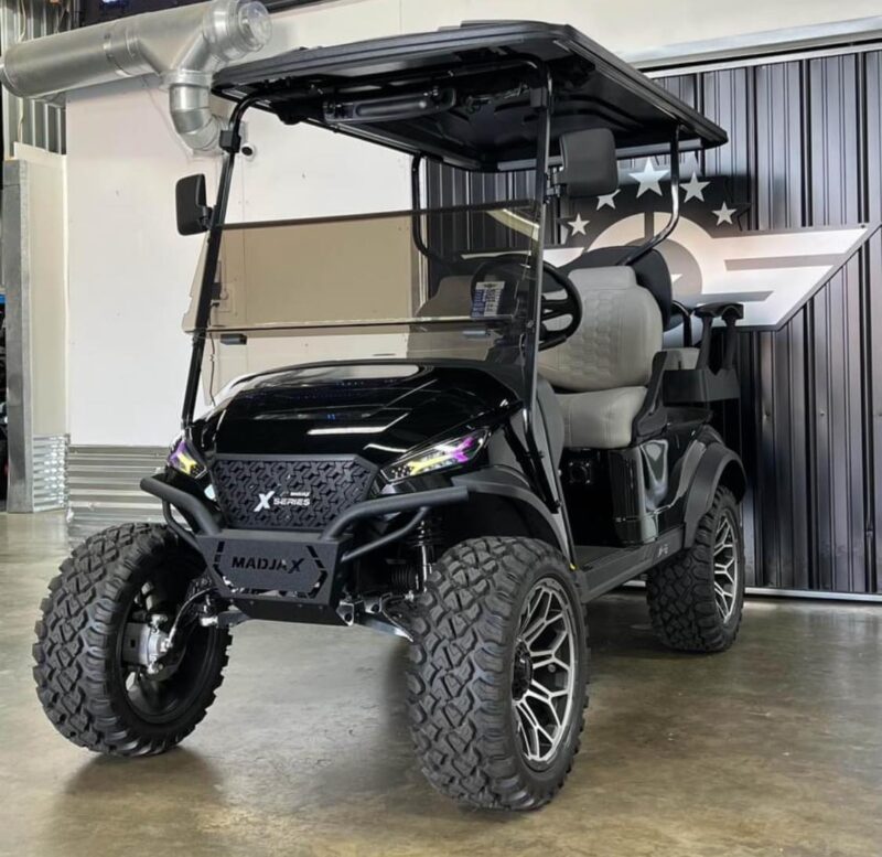 2024 MadJax X-Series 4PNL Golf Cart-BLACK - Image 5
