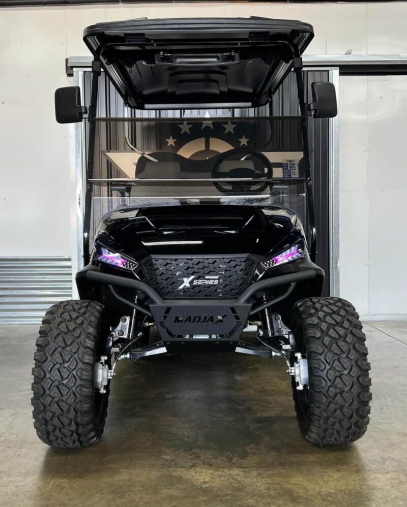 2024 MadJax X-Series 4PNL Golf Cart-BLACK - Image 4
