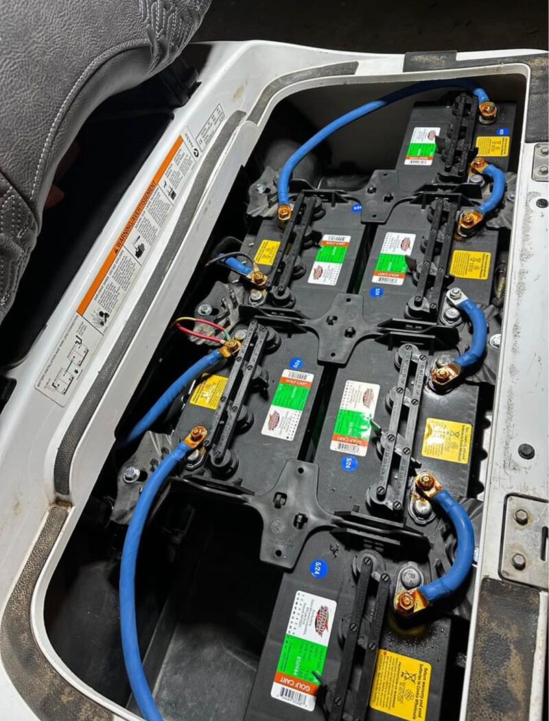 Grey 2007 Yamaha G29 48V Electric - Image 16