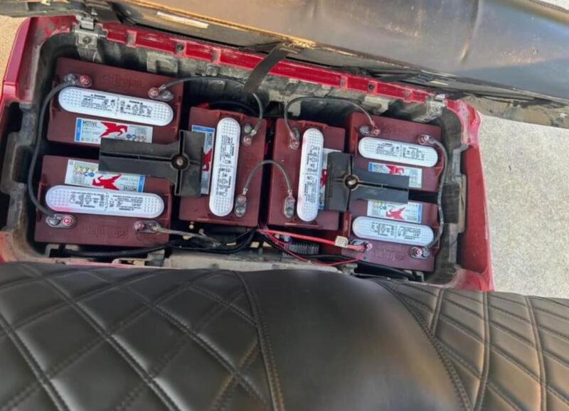 Red 2020 Clubcar Tempo 48 Volt. - Image 8