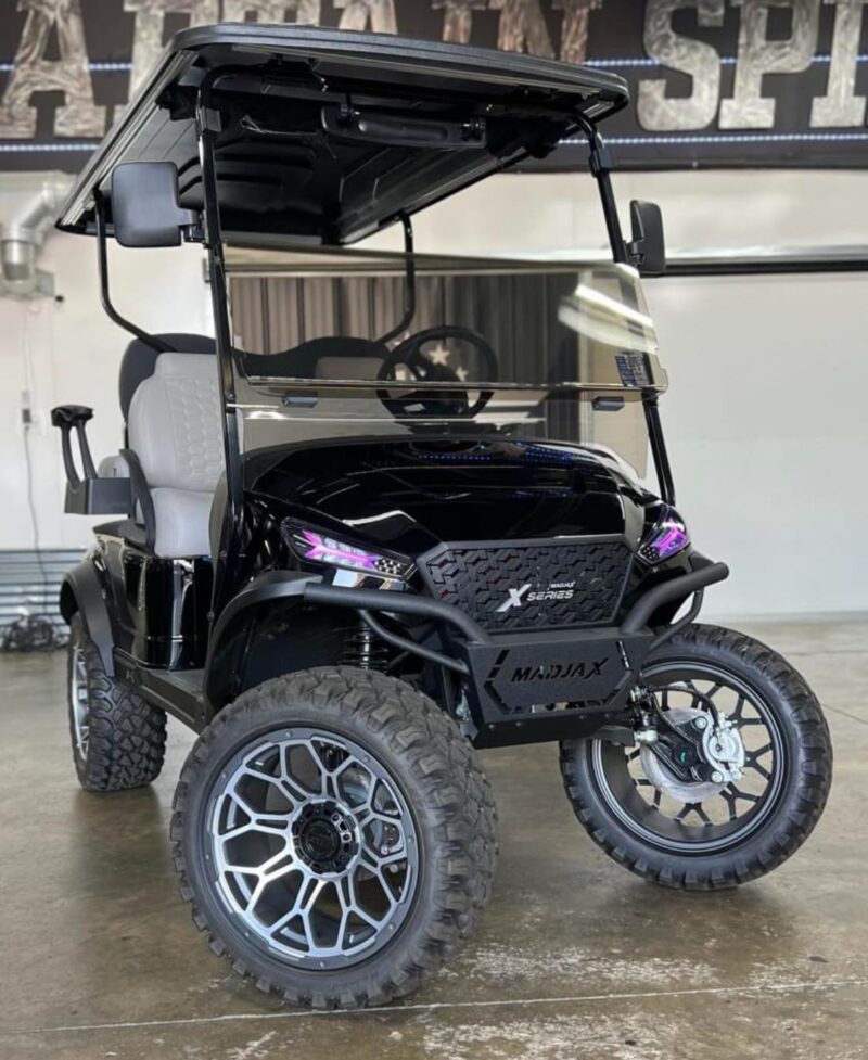 2024 MadJax X-Series 4PNL Golf Cart-BLACK - Image 2