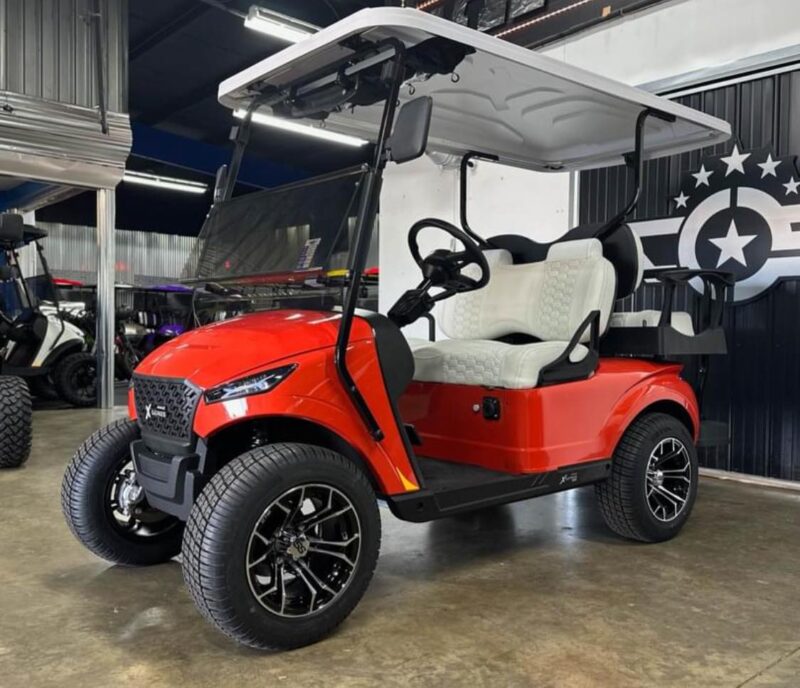 2024 MadJax X-Series 4PNL Golf Cart-RED