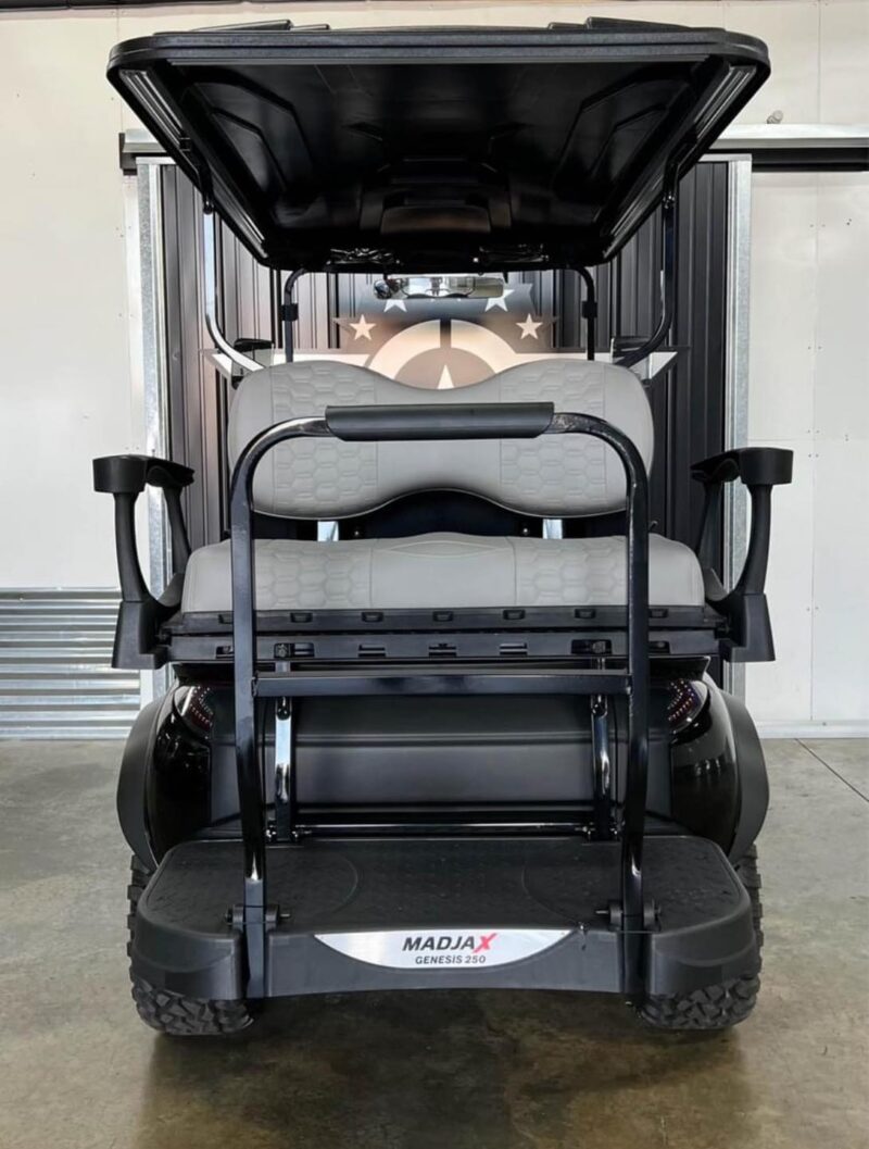 2024 MadJax X-Series 4PNL Golf Cart-BLACK - Image 9