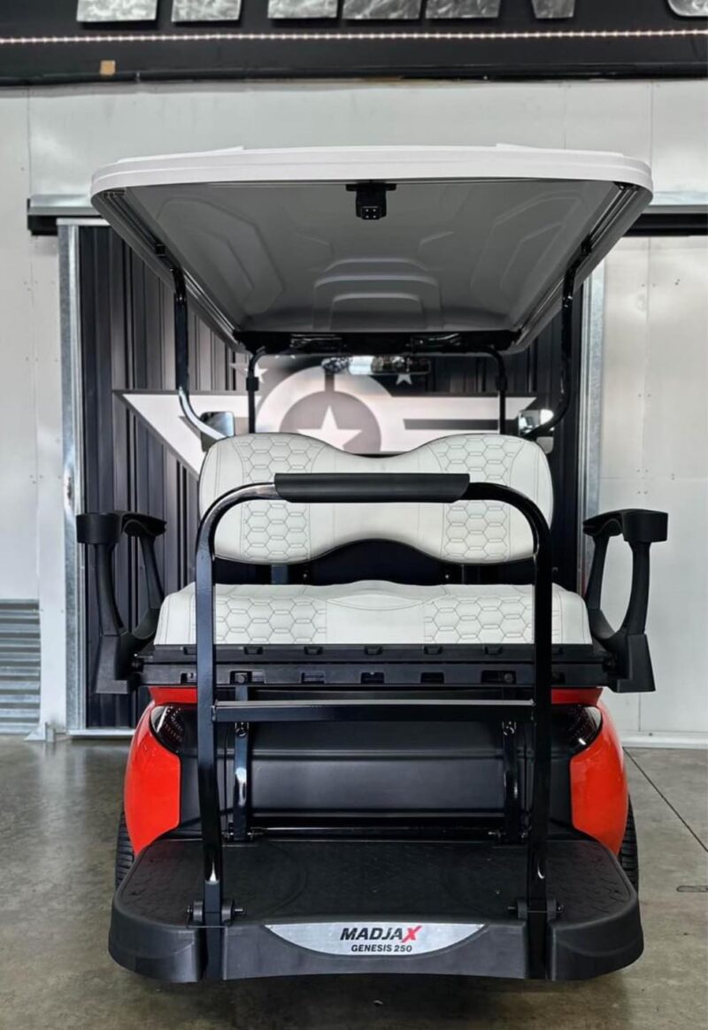 2024 MadJax X-Series 4PNL Golf Cart-RED - Image 8