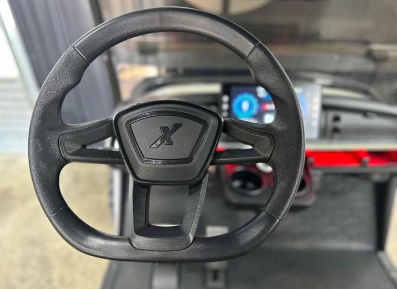 2024 MadJax X-Series 4PNL Golf Cart-BLACK - Image 10