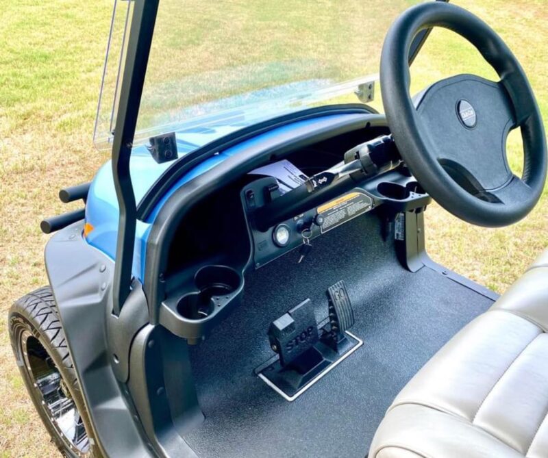 2023 Club Car Onward HP Limo golf cart in beautiful ice blue. - Image 7