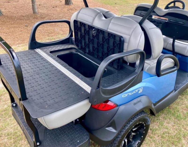 2023 Club Car Onward HP Limo golf cart in beautiful ice blue. - Image 6