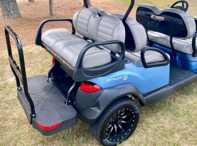 2023 Club Car Onward HP Limo golf cart in beautiful ice blue. - Image 5