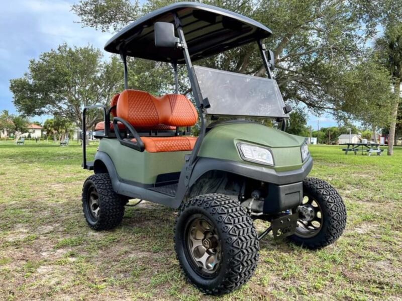 Grey 2019 Club Car Tempo Golf Cart
