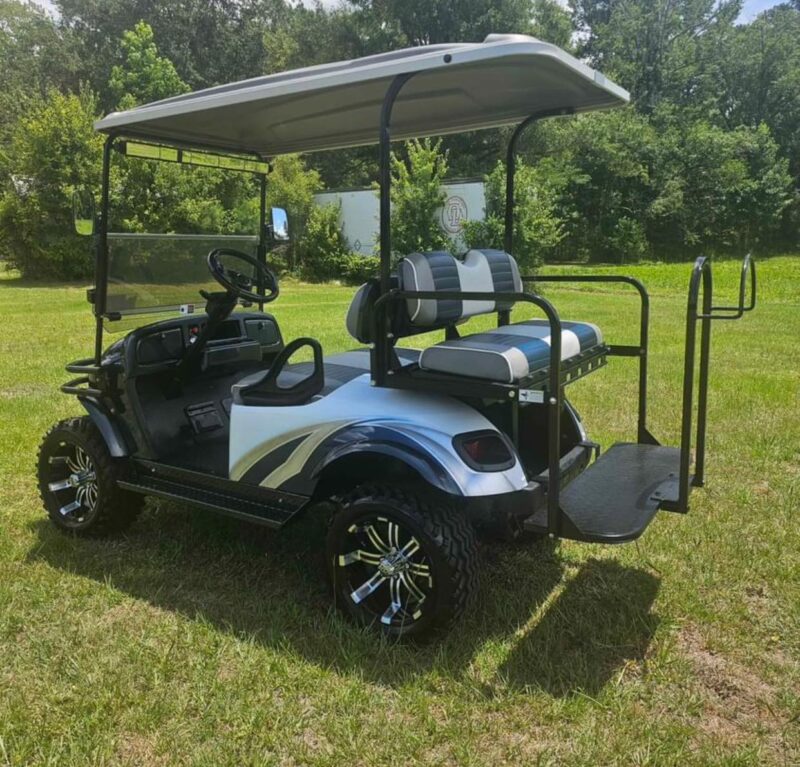 BLUE & WHITE 2019 Ezgo TXT 48 VOLT - Image 2