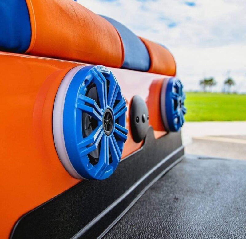 CUSTOM 2023 Club Car Onward 6-Passenger Gas Golf Car in custom CORAL REEF colors! - Image 6