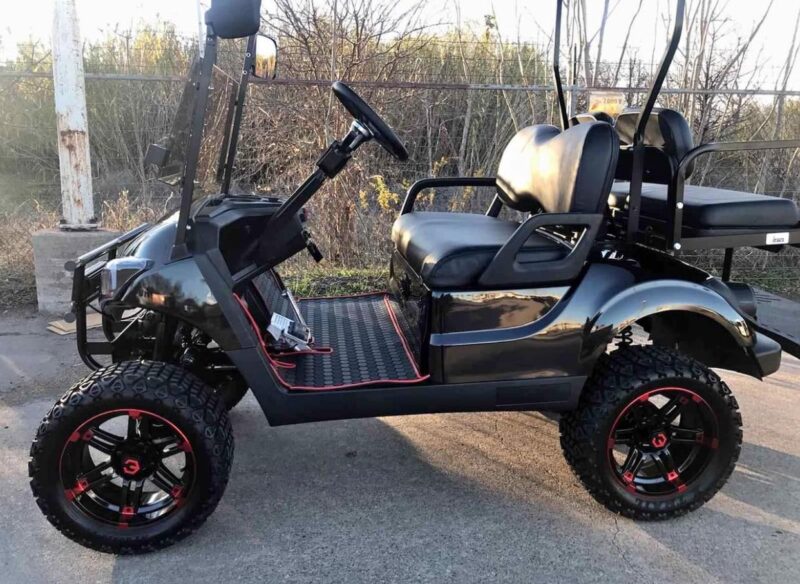 BLACK 2017 YAMAHA DRIVE-2 4-PASSEGER - Image 3