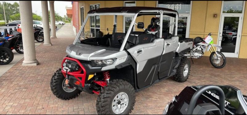 2024 Can Am Defender MAX XMR Half Doors.