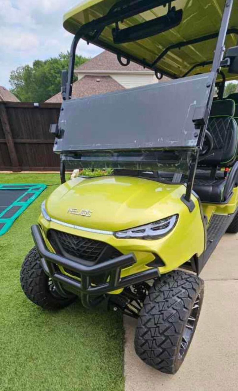 Yellow-Green 2024 Helios 72 Volt Lithium 6 seater. - Image 9