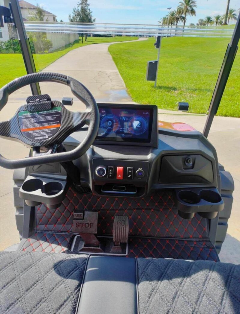 2024 Barbie Pink KK Golf Kart - Image 2