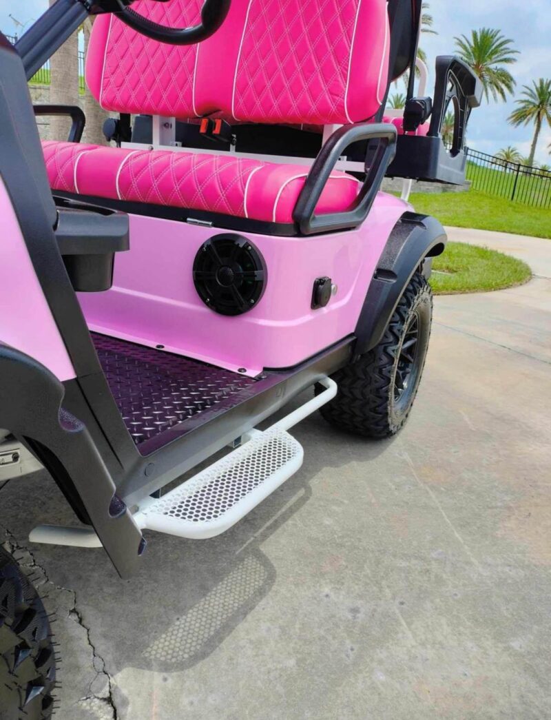 2024 Barbie Pink KK Golf Kart - Image 4