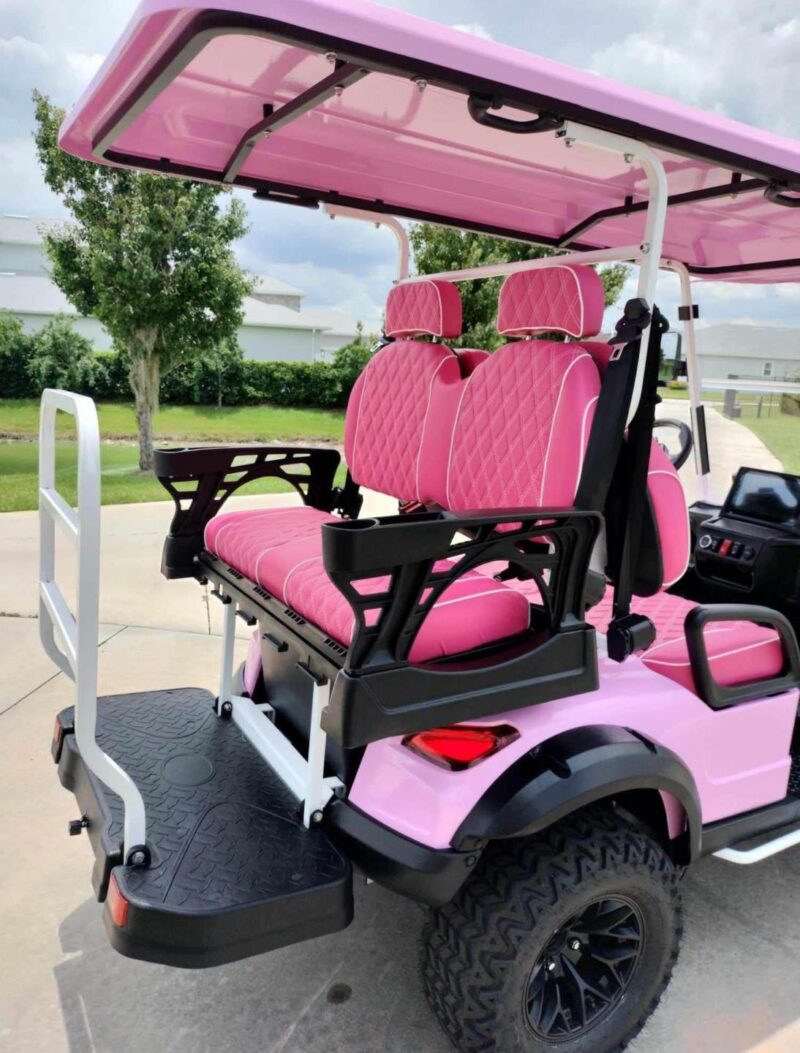 2024 Barbie Pink KK Golf Kart - Image 5