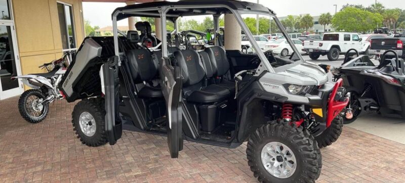 2024 Can Am Defender MAX XMR Half Doors. - Image 3