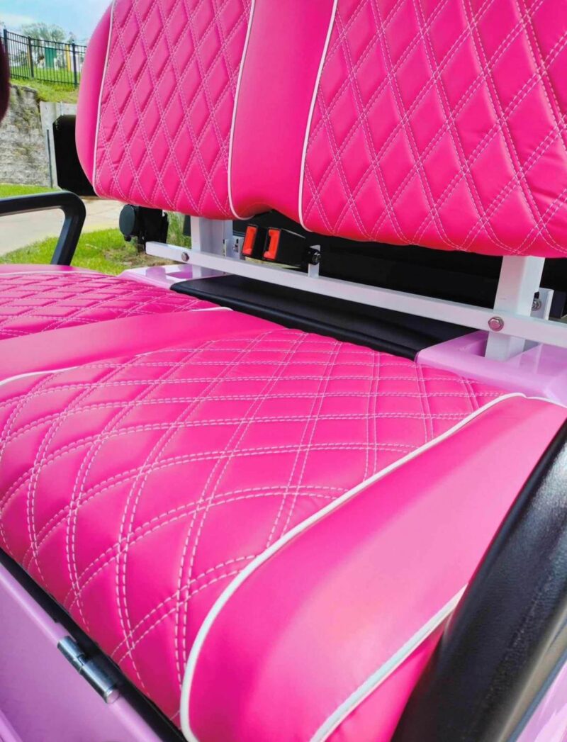 2024 Barbie Pink KK Golf Kart - Image 12