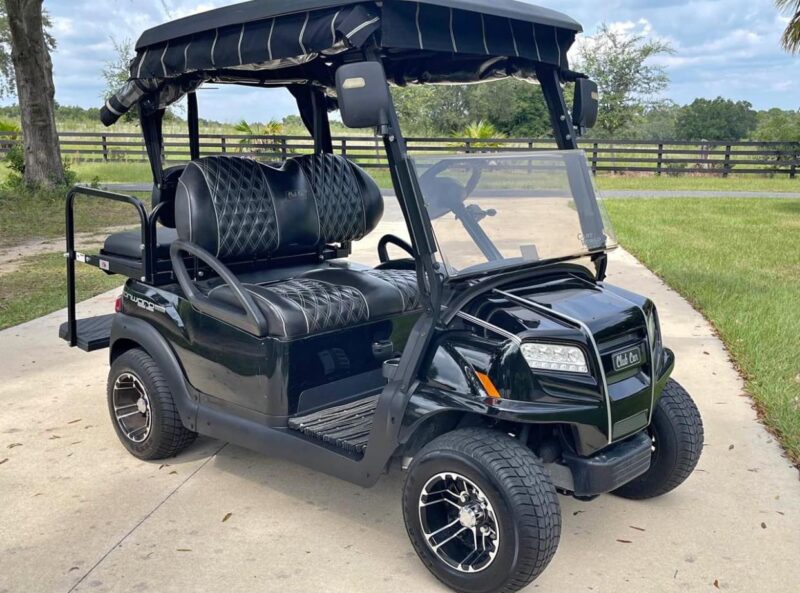 Really clean Black 2019 Club car onward 48 V four person Golf Cart in excellent condition.