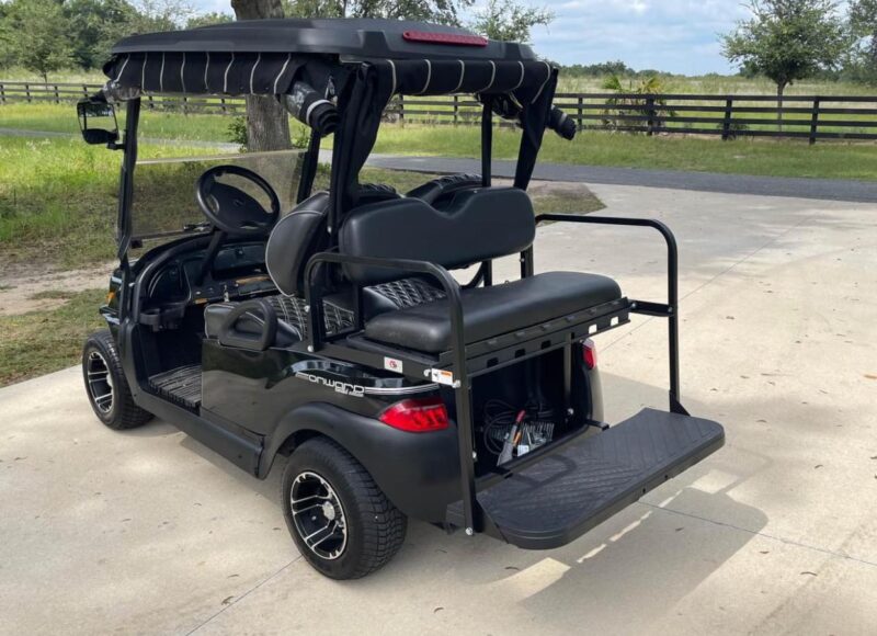 Really clean Black 2019 Club car onward 48 V four person Golf Cart in excellent condition. - Image 2