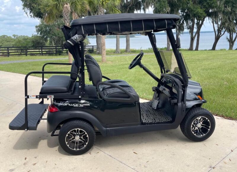 Really clean Black 2019 Club car onward 48 V four person Golf Cart in excellent condition. - Image 6