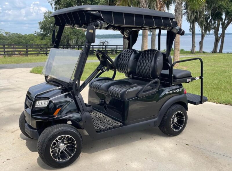 Really clean Black 2019 Club car onward 48 V four person Golf Cart in excellent condition. - Image 14