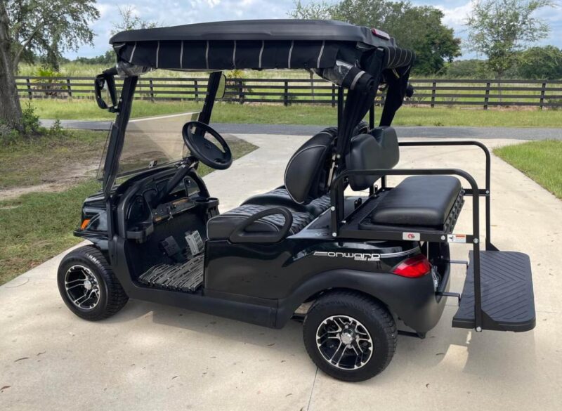 Really clean Black 2019 Club car onward 48 V four person Golf Cart in excellent condition. - Image 3