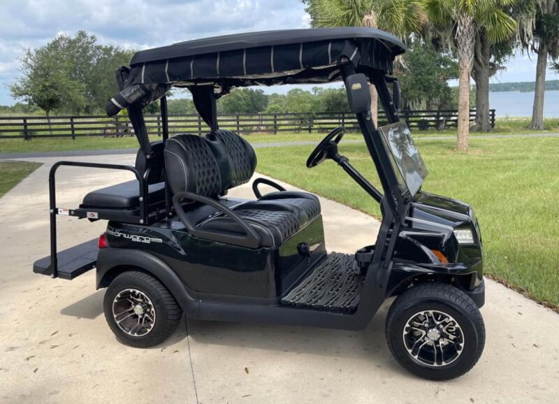 Really clean Black 2019 Club car onward 48 V four person Golf Cart in excellent condition. - Image 4